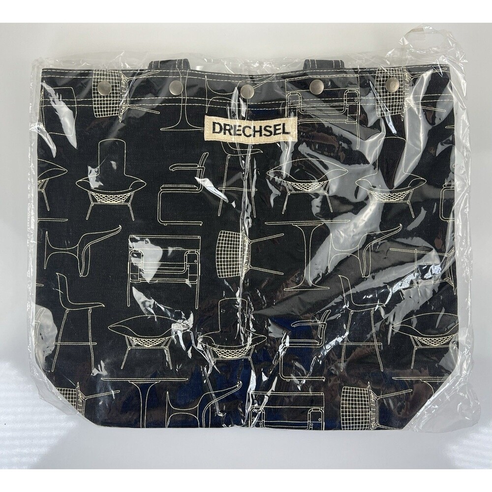 RARE NEW Drechsel Knoll Design Studio Chair All Over Print Tote Bag Canvas Tote